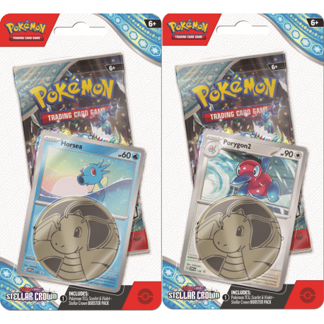 Pokémon SV7 Stellar Crown checklane blister ENG piece