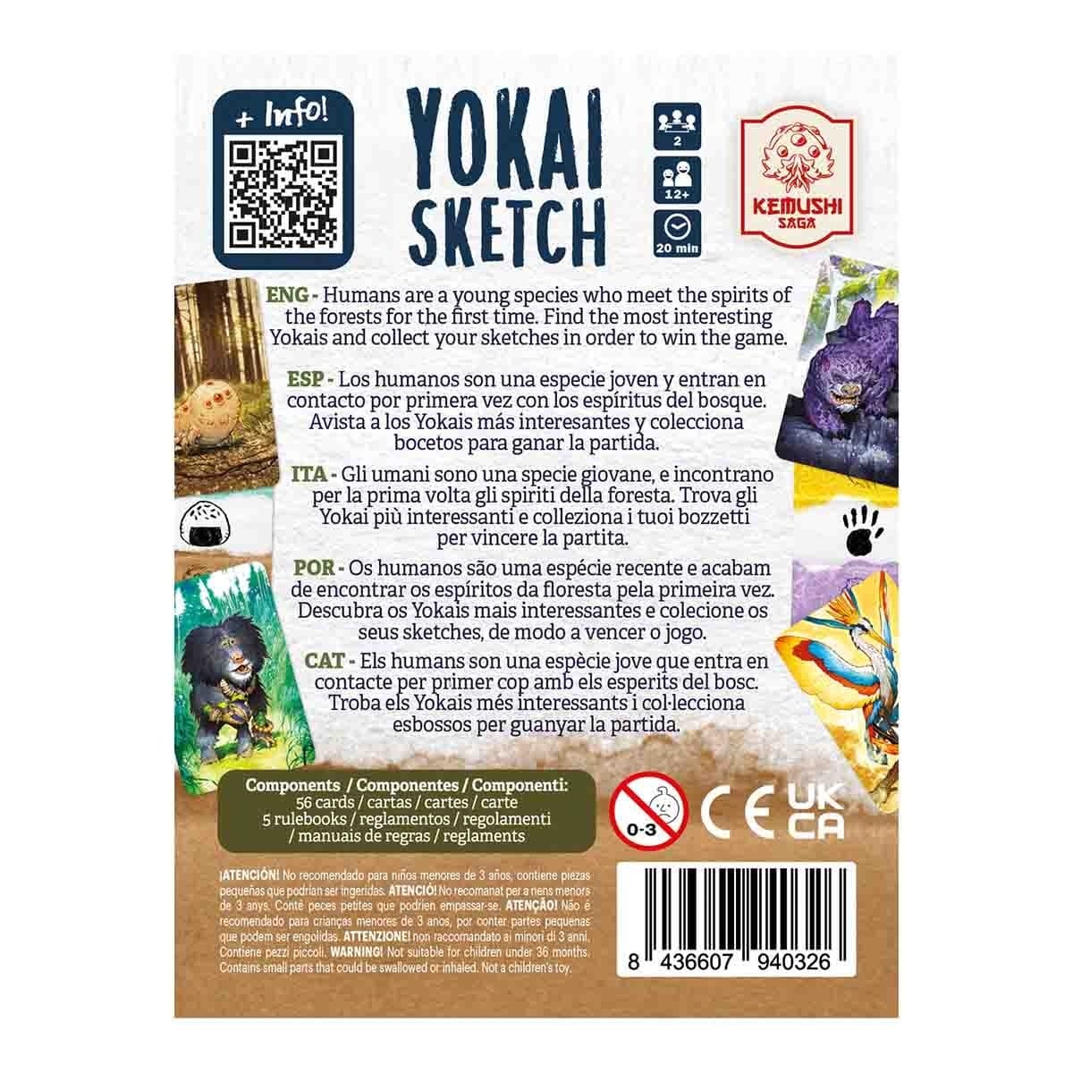 YOKAI SKETCH - POCKETS Multilingual