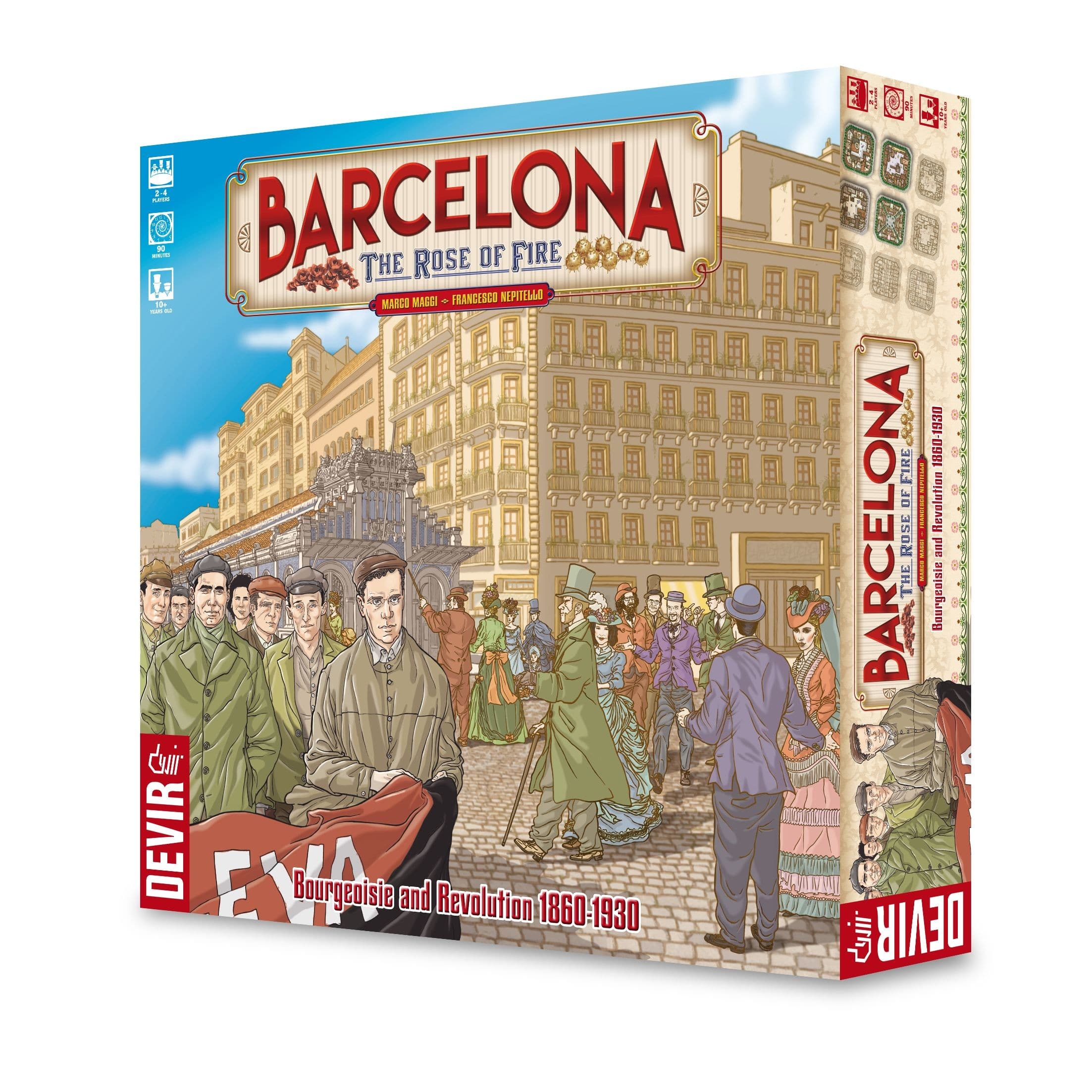 BARCELONA - THE ROSE OF FIRE (ENGLISH ED.)