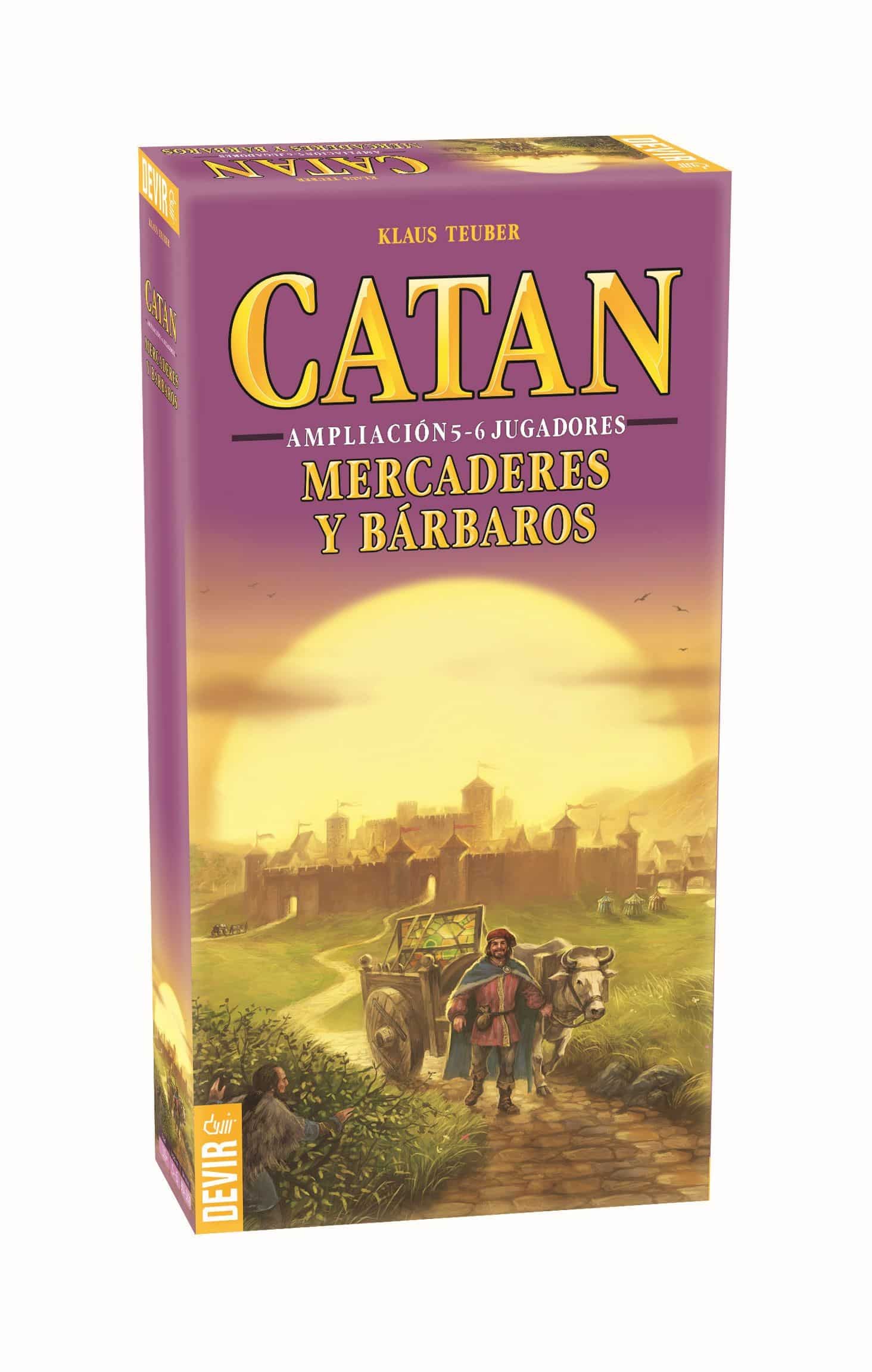 CATAN - MERCADERES Y BARBAROS 5-6 JUGADORES ESP